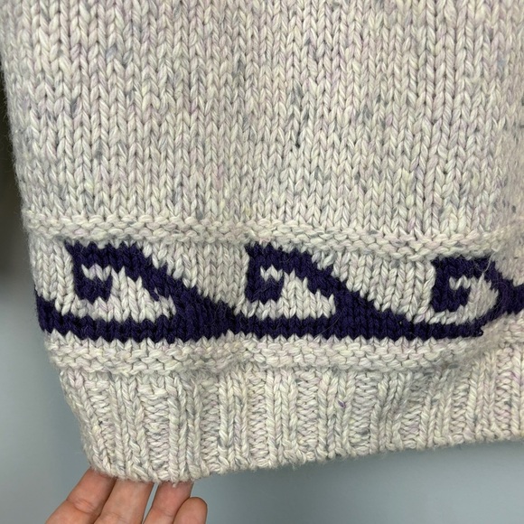 Outback Red Cream and Purple Patterned Sweater - Picture 6 of 11